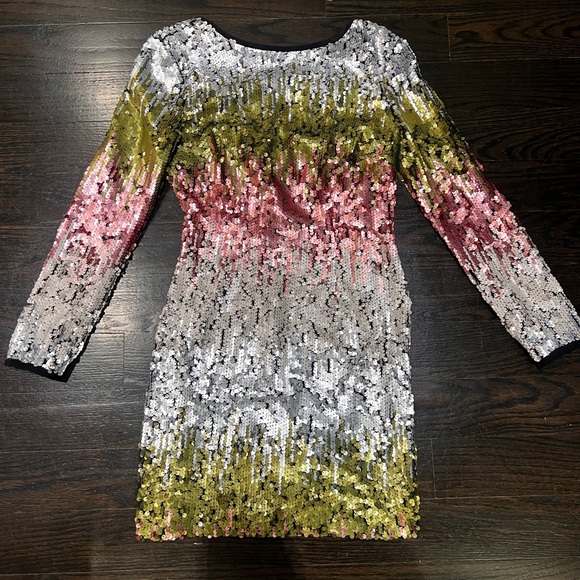 Elizabeth and James Sequin Dress. Size 2. Runs small - Picture 5 of 7